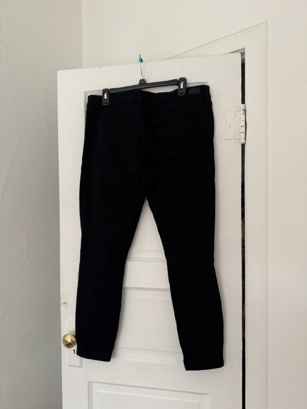 Paige Classic Black Skinny Jeans